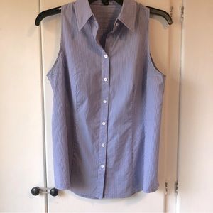 Ann Taylor button up tank